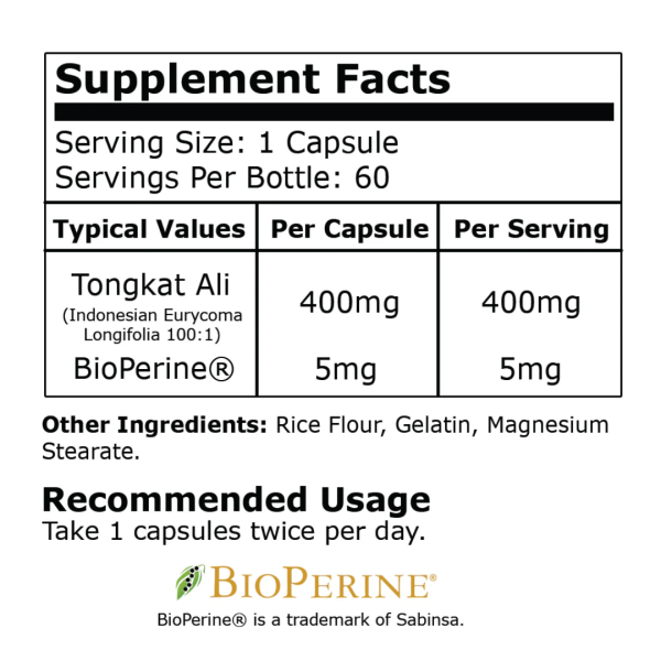 Black Mamba Tongkat Ali Capsules